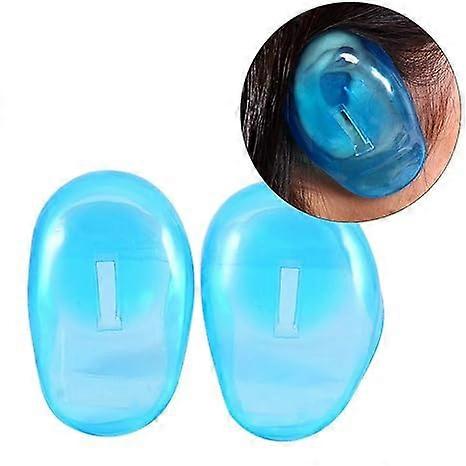 2PCS Ear Cover Shield Protector, Disposable Plastic Waterproof Ear Cover Shield, Ear Caps