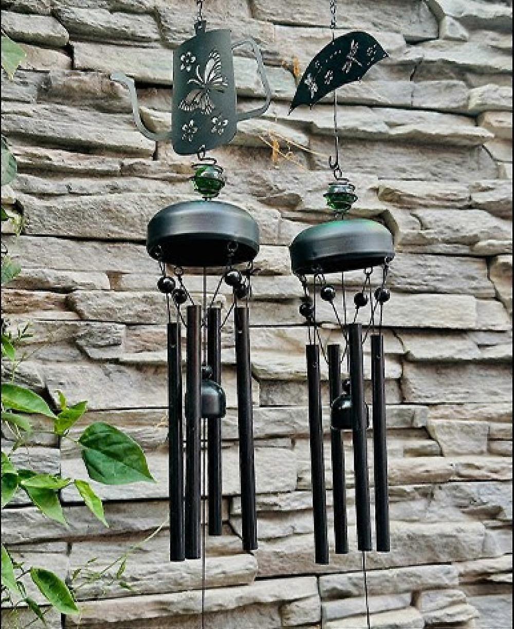 2pcs Creative Wind Chimes Umbrella Type Kettle Type