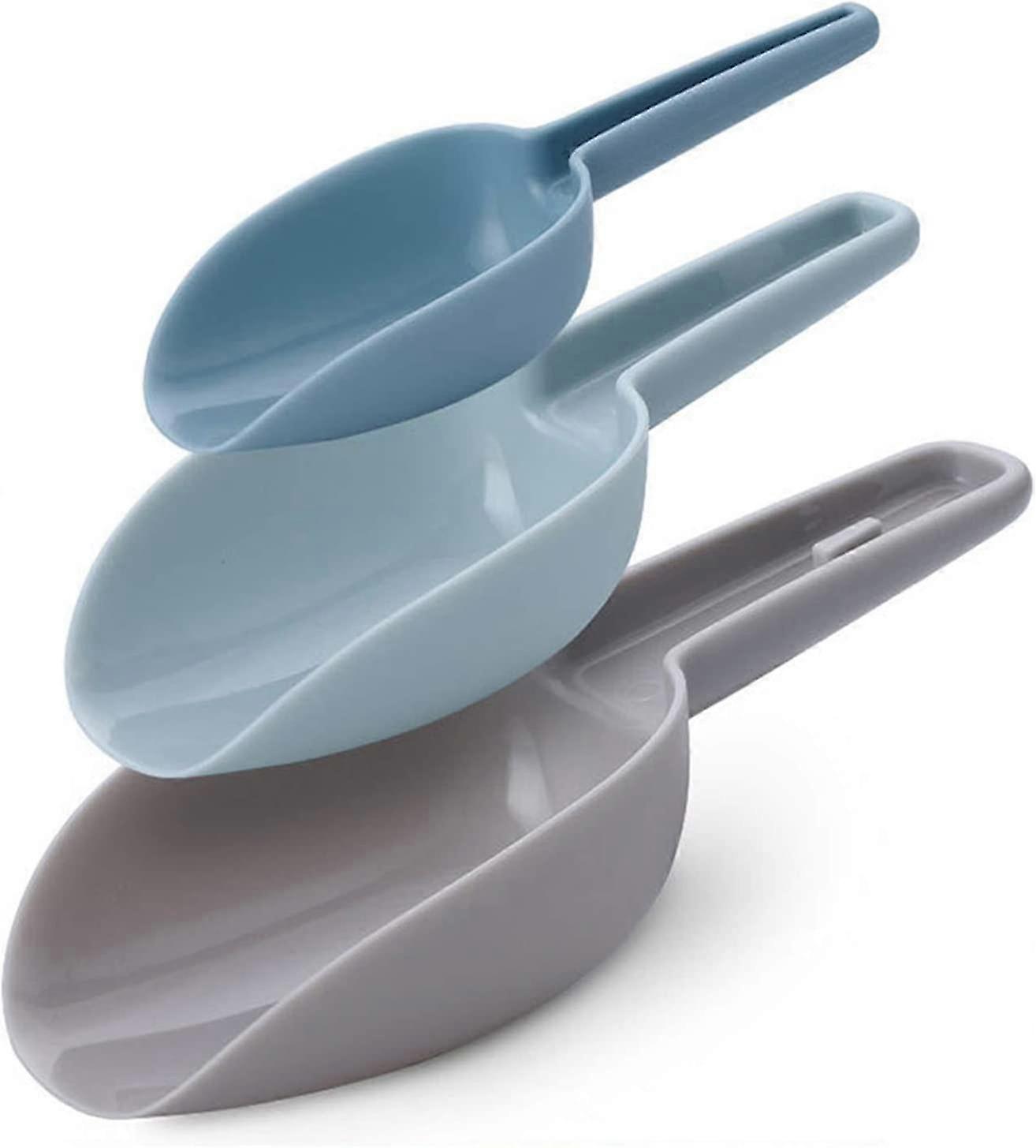 Multi-function Plastic Ice Scoops Household Thickened Flour Scoop, Nesting