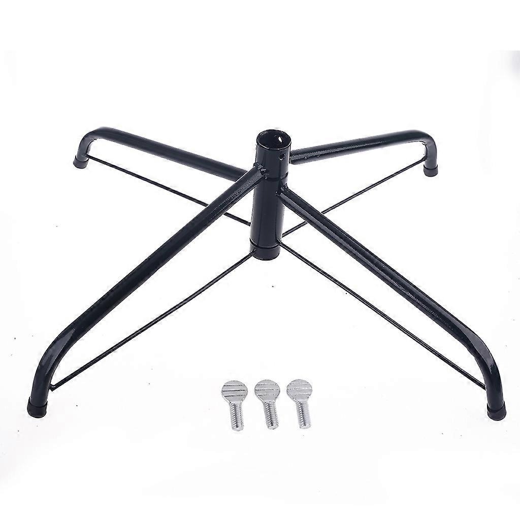 Christmas Tree Base Stand Foldable Iron Bracket  Xmas Decor Accessories Parts