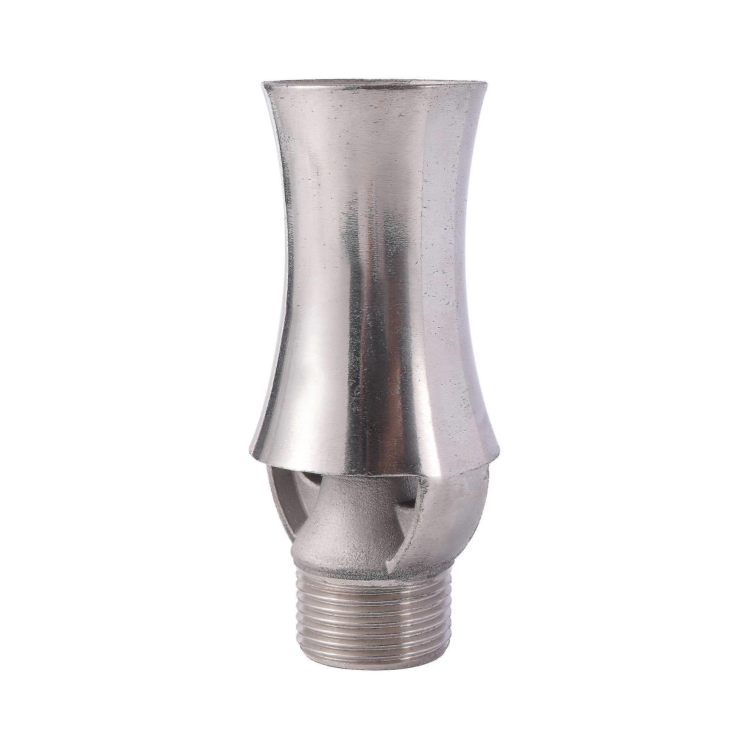 Stainless Steel Ice Tower Cedar Fountain Nozzle 1/2" Female Thread 3/4" Male Thread Garden Park Pond Square Ornamental Fountain