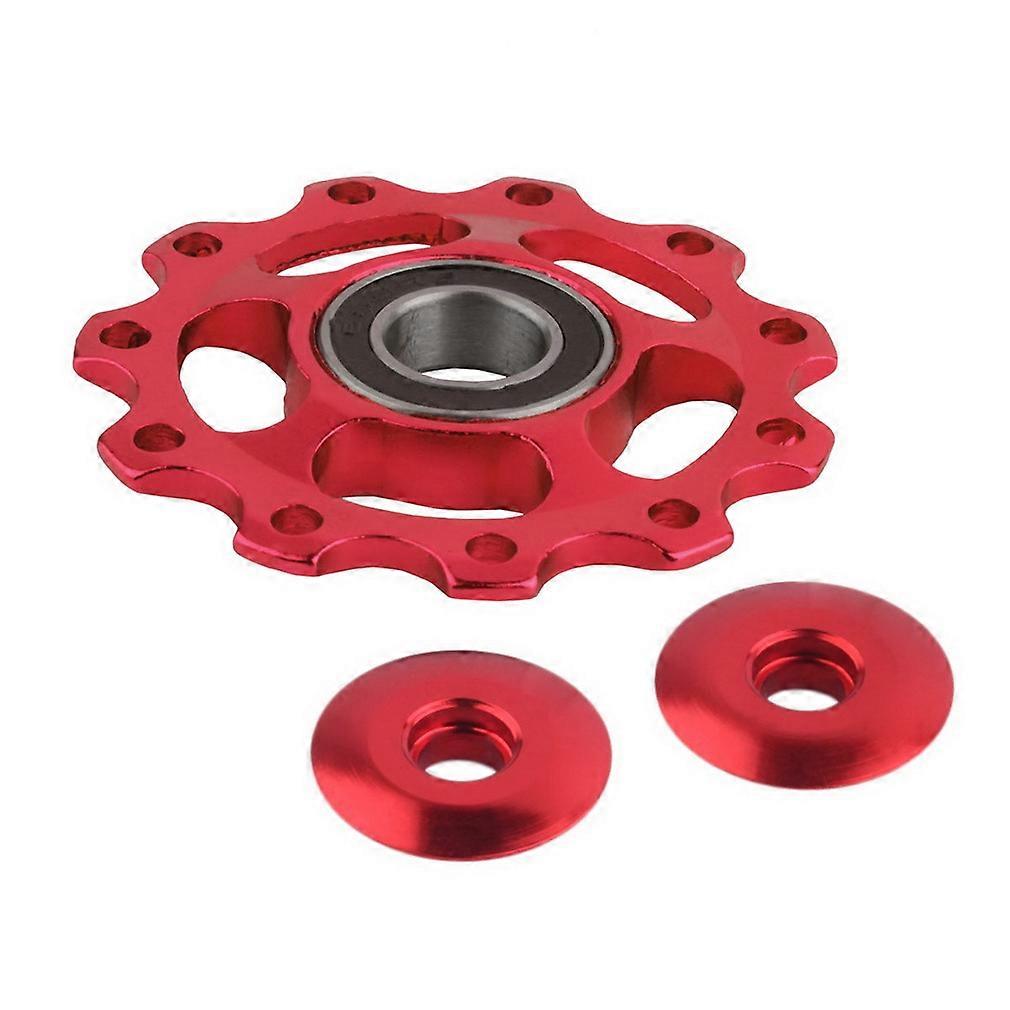 11t Mtb Bicycle Rear Derailleur Jockey Wheels Derailleur, Red