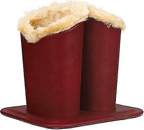 upright eyeglasses holder,red