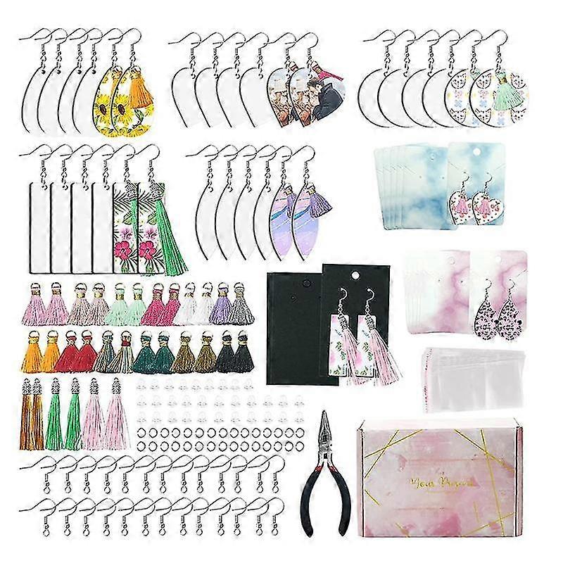 Sublimaatiokorvakorun aihiot Tuotteet, diy-käsityökorujen valmistukseen