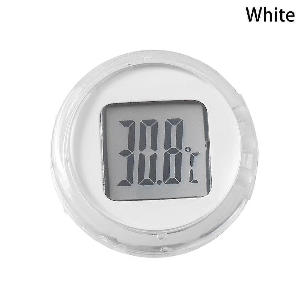 Mini Motorcycle Digital Thermometer Waterproof Paste Type Motorcycle Clock Car Interior Motorcycle Accessories~24186