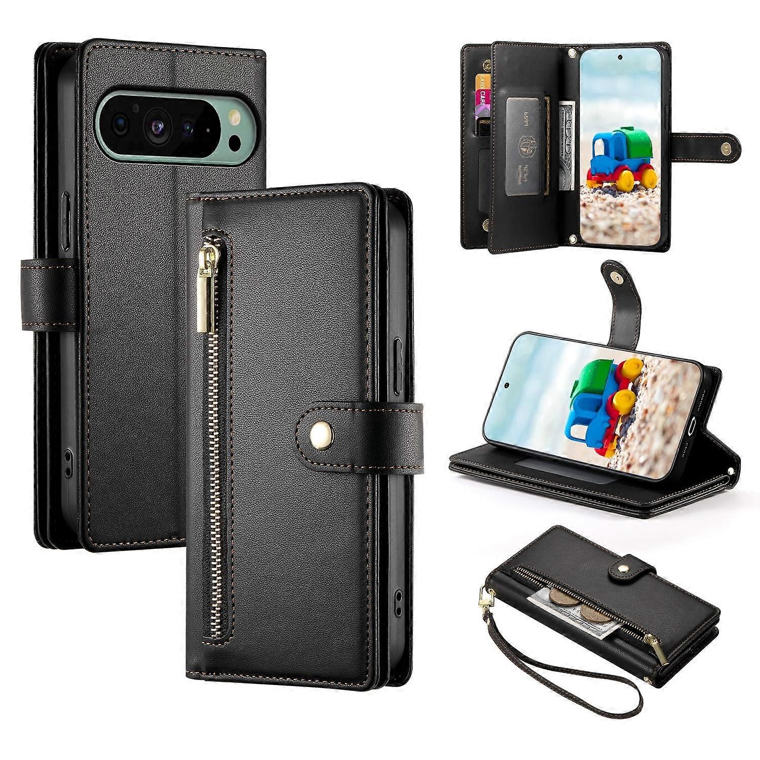 Leather Phone Case For Google Pixel 9 / 9 Pro