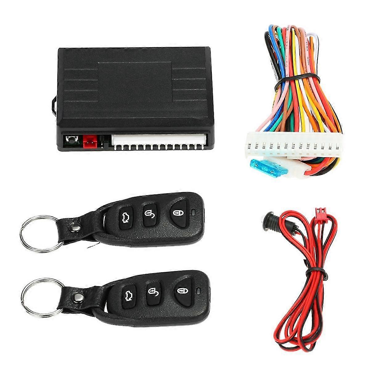Car Remote Central Door Lock Keyless System Central Locking W/car Alarm Systems Auto Remote Central Kit Remote Control