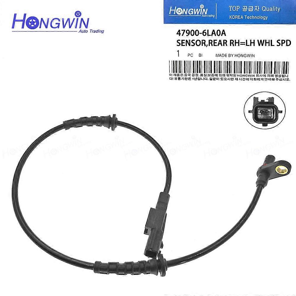 Front Rear Right Left ABS Wheel Speed Sensor For Nissan Bluebird-Sylphy 2020 2021 2022 2023 1.6L L4 47910-6LA0A 47900-6LA0A