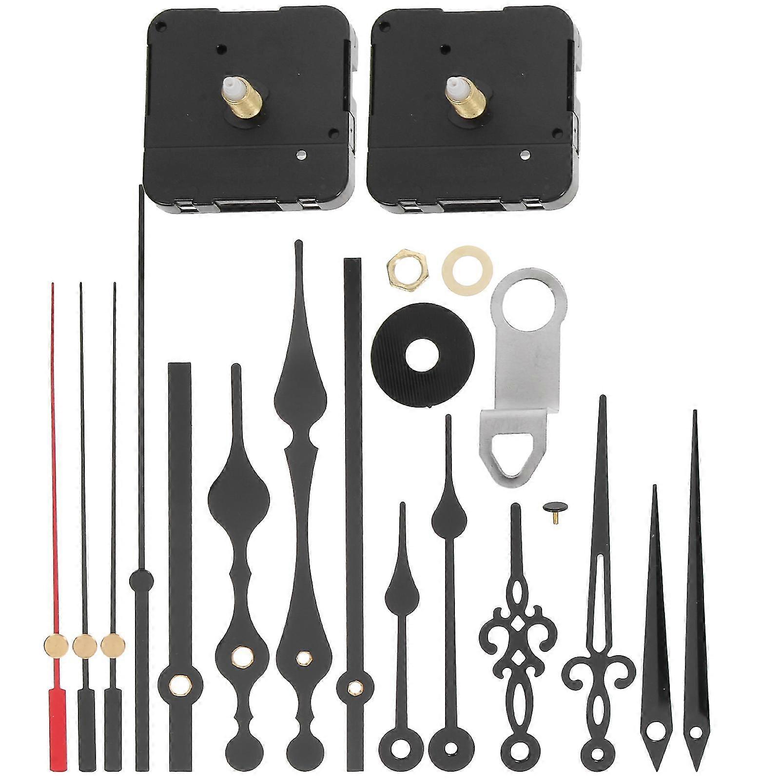 1 zestaw praktycznego mechanizmu zegara ściennego Wymiana ruchu zegara ściennego DIY