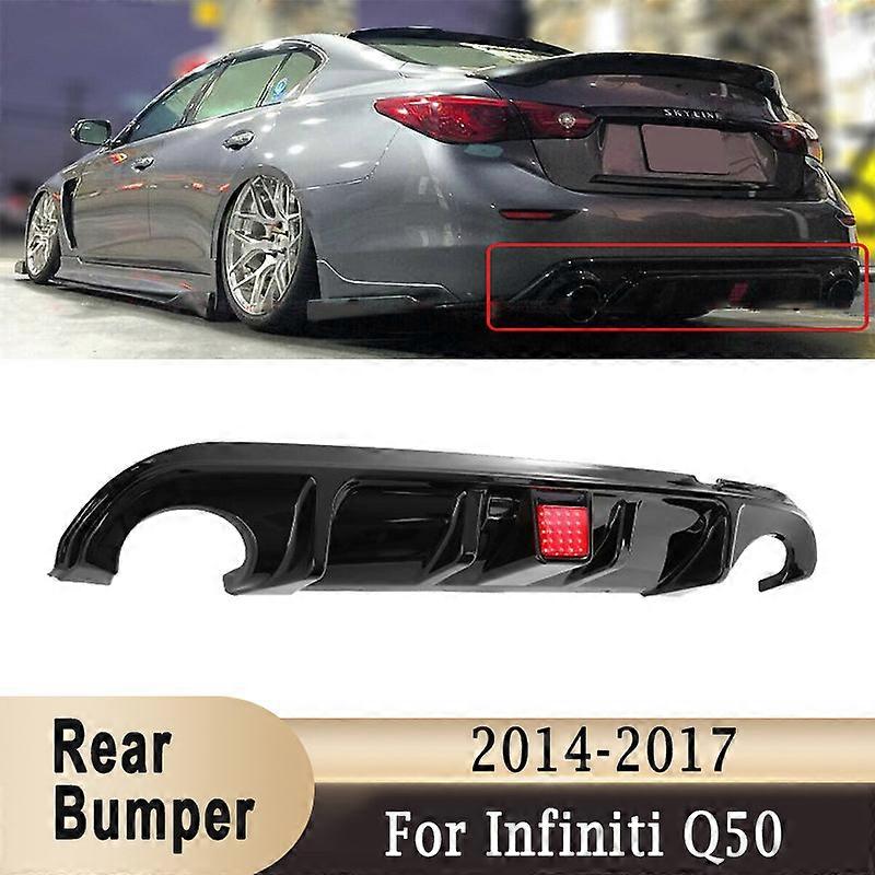 Kakash Copri Bracciolo Centrale In Pelle PU Per Infiniti Q50 2014-2024 - Effetto Carbonio, Antigraffio, Facile Installazione