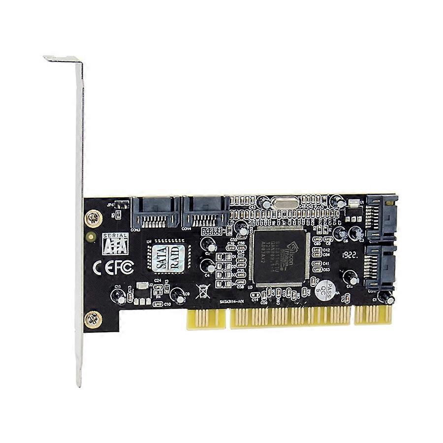 PCI Sil3114 SATA150 4-Channel to SATA Array Card Sil3114 SATA Adapter Controller Chip Card for Comp