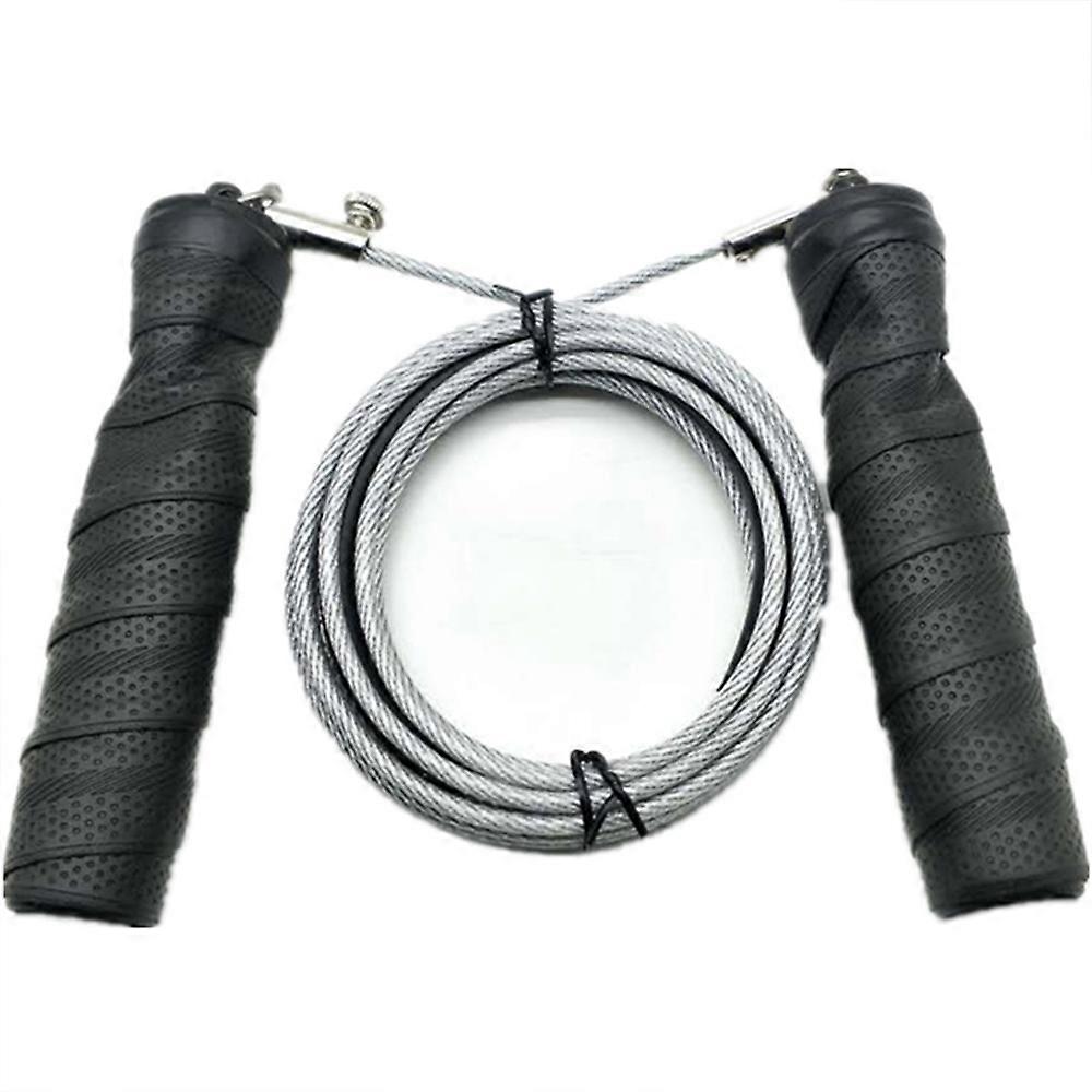 Ρυθμιζόμενη ταχύτητα αντιολισθητικής λαβής σχοινιού σχοινιού άλματος χάλυβα για την αερόβια άσκηση Crossfit fitness