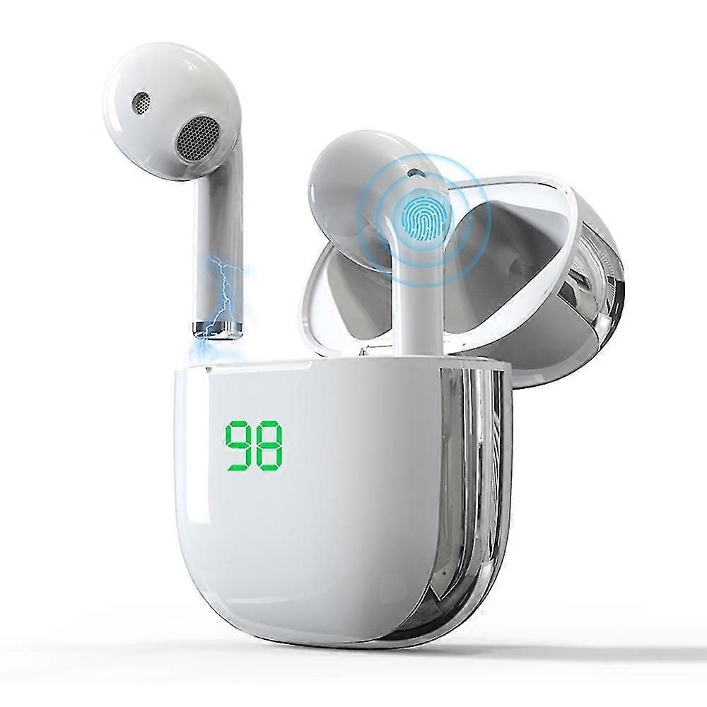 K6 Tws Bluetooth Earphone in White