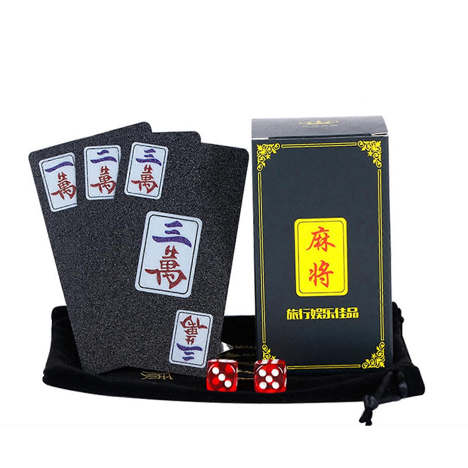 2023 New,Mini Mahjong Solitaire, Customized Mahjong Game Cards, Travel Party Games,Hot