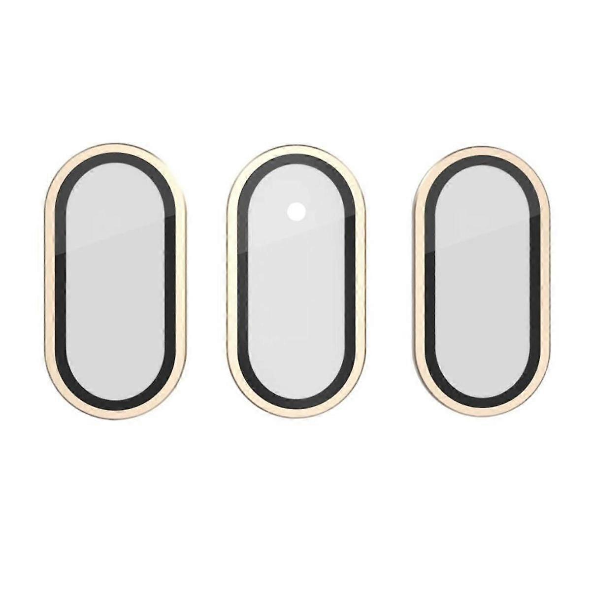 3カメラ用強化ガラス3枚レンズプロテクターHDレンズアンチスクラッチ保護フィルムVRアクセサリー