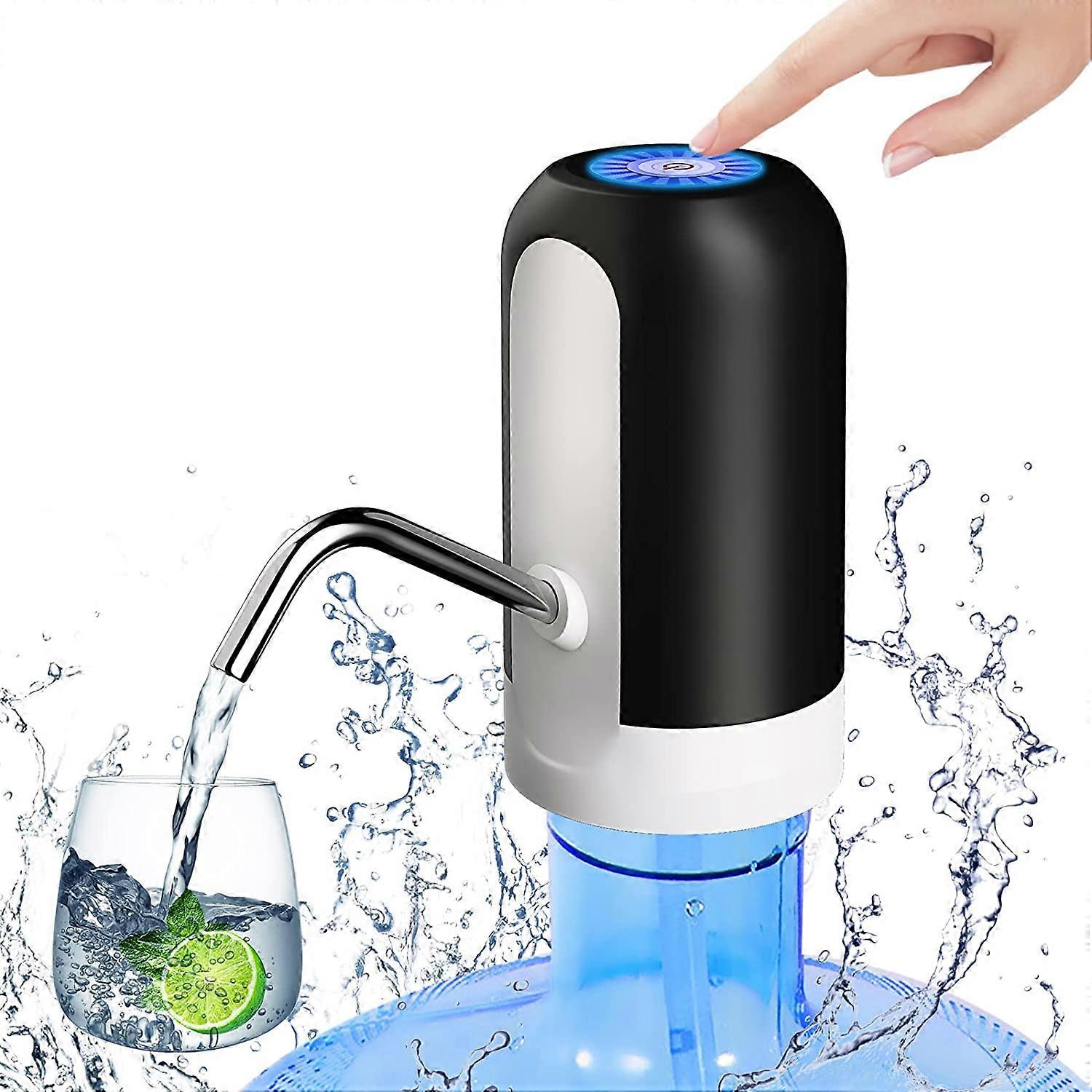 Water Bottle Pump Gallon Water Dispenser, Portable Electric Water Pump,  USB Charging, Automatic Drinking Water Dispenser Pump for Camping