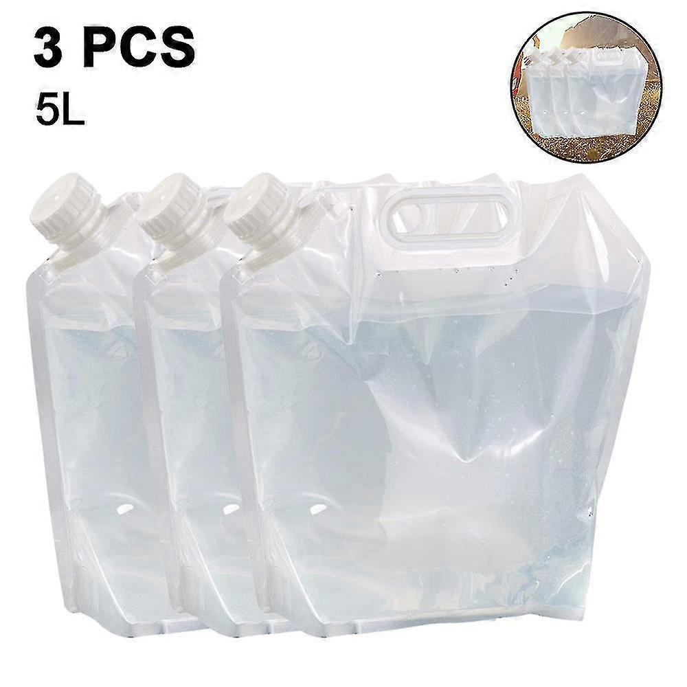 Collapsible Water Container, Bpa Free Plastic Water Folding Carrier
