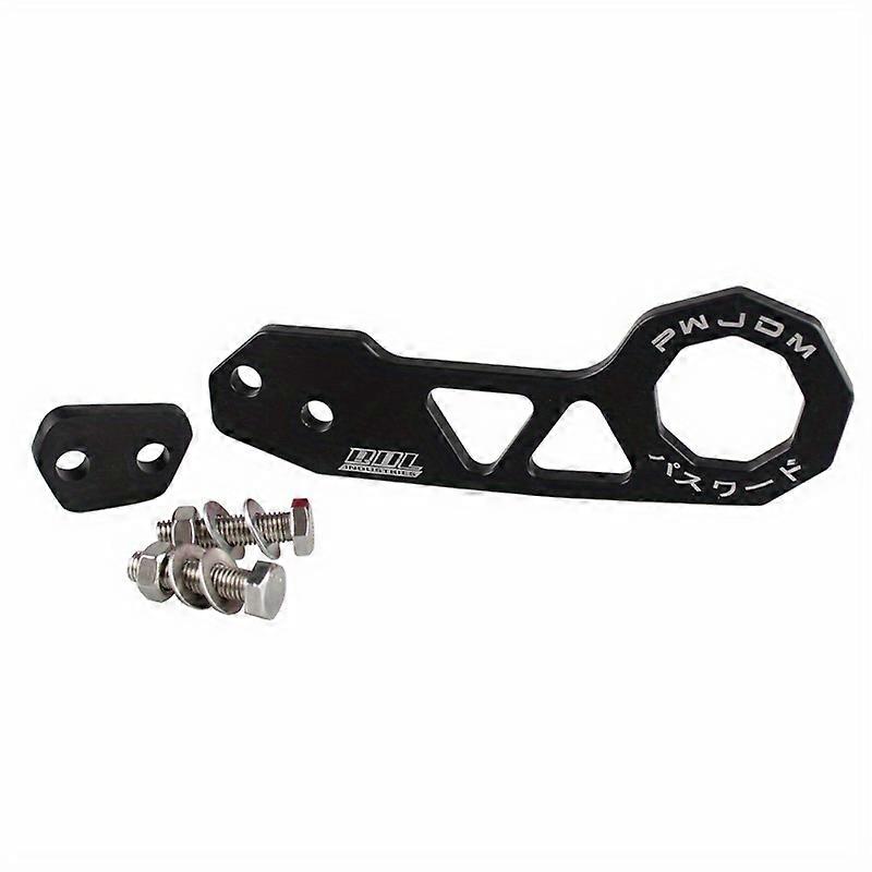 Universal JDM Racing Rear Tow Hook Aluminum Alloy Towing Bars Hook For Honda Civic Hitch Trailer Vehicle Rescue Trailers Tools