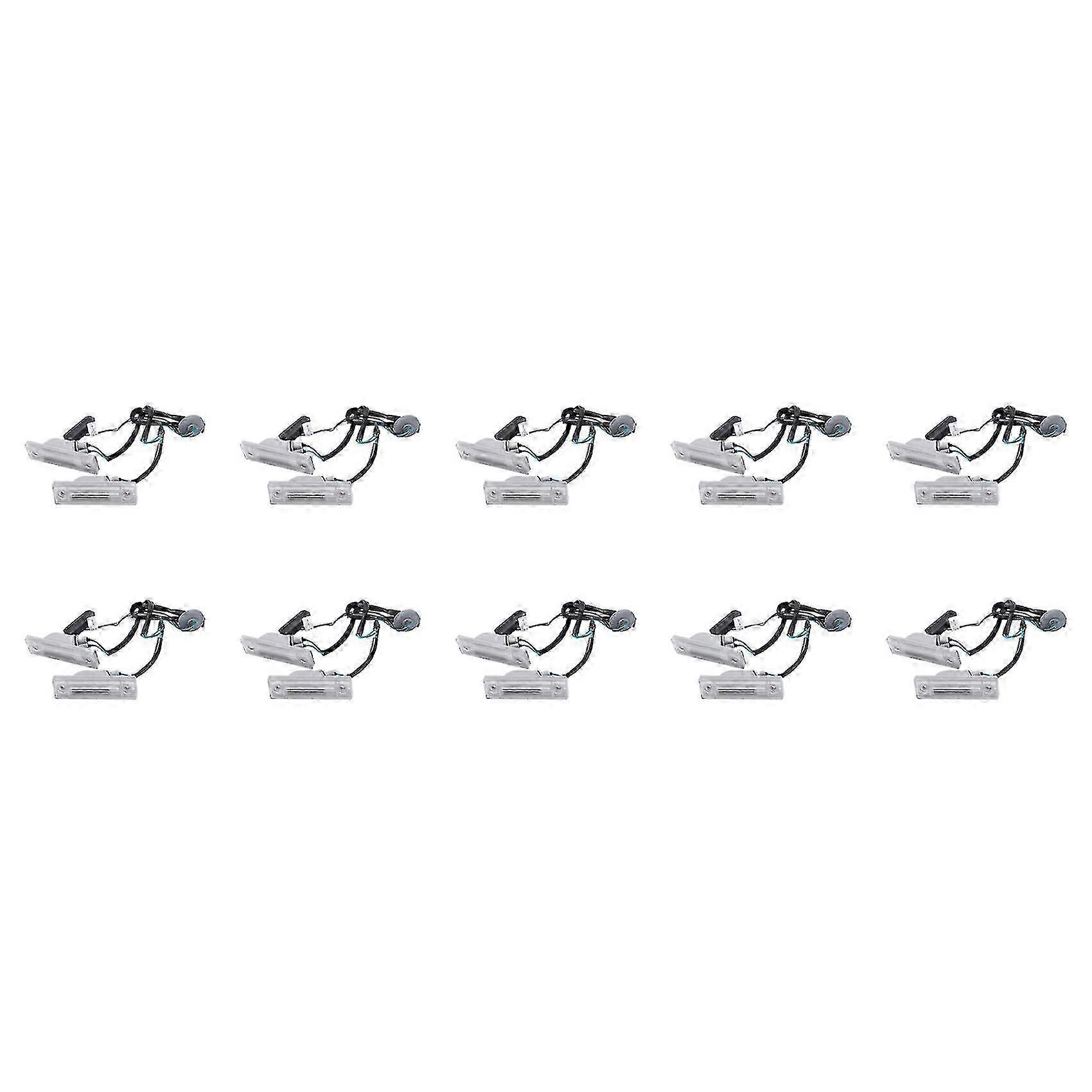 10 Pair Rear Back License Plate Light With Trunk Switch Button For Cruze Number Plate