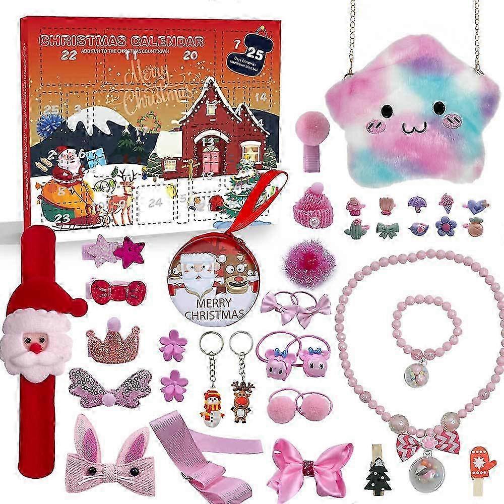Hot Decompression Christmas Countdown Calendar Blind Box Set Regalo di Natale per bambini