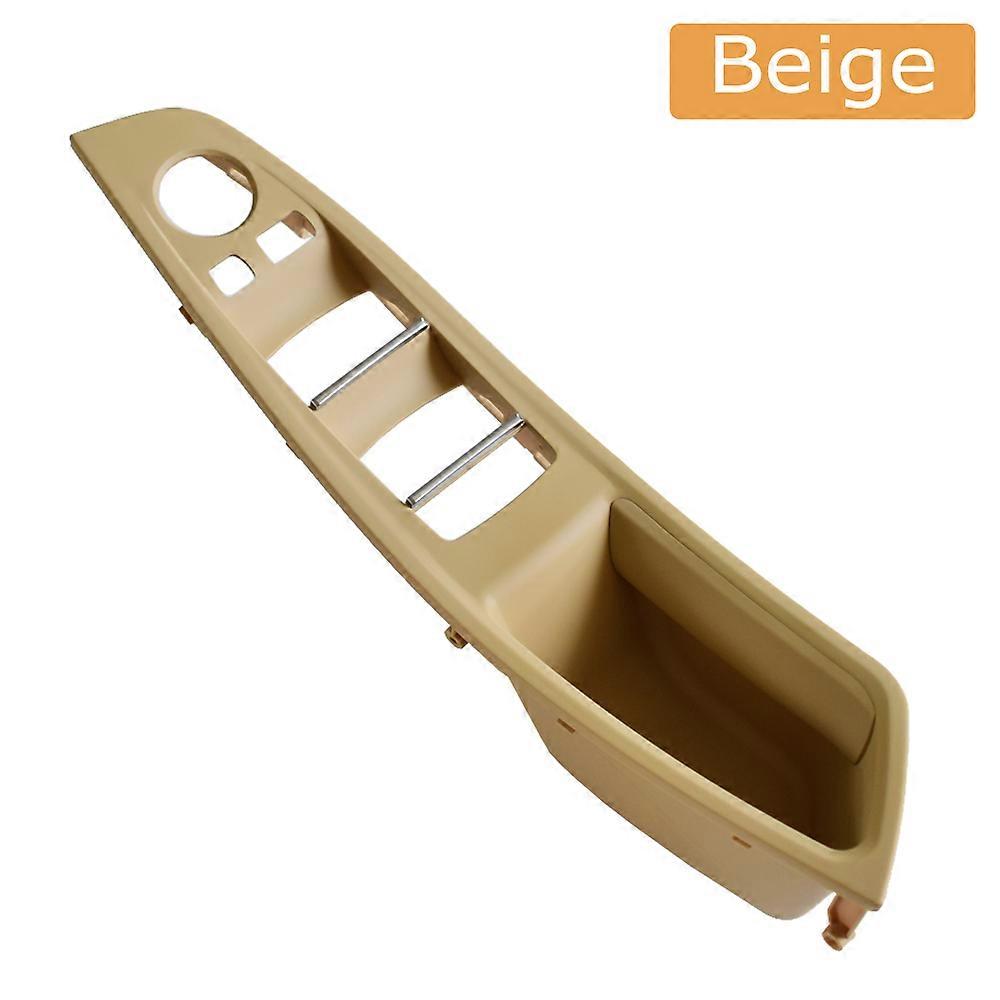 For Bmw 5 Series F10 F11 F18 Door Inner Handle Left Front Door Interior Door Panel Driver'S Seat Button Switch Frame Storage Box