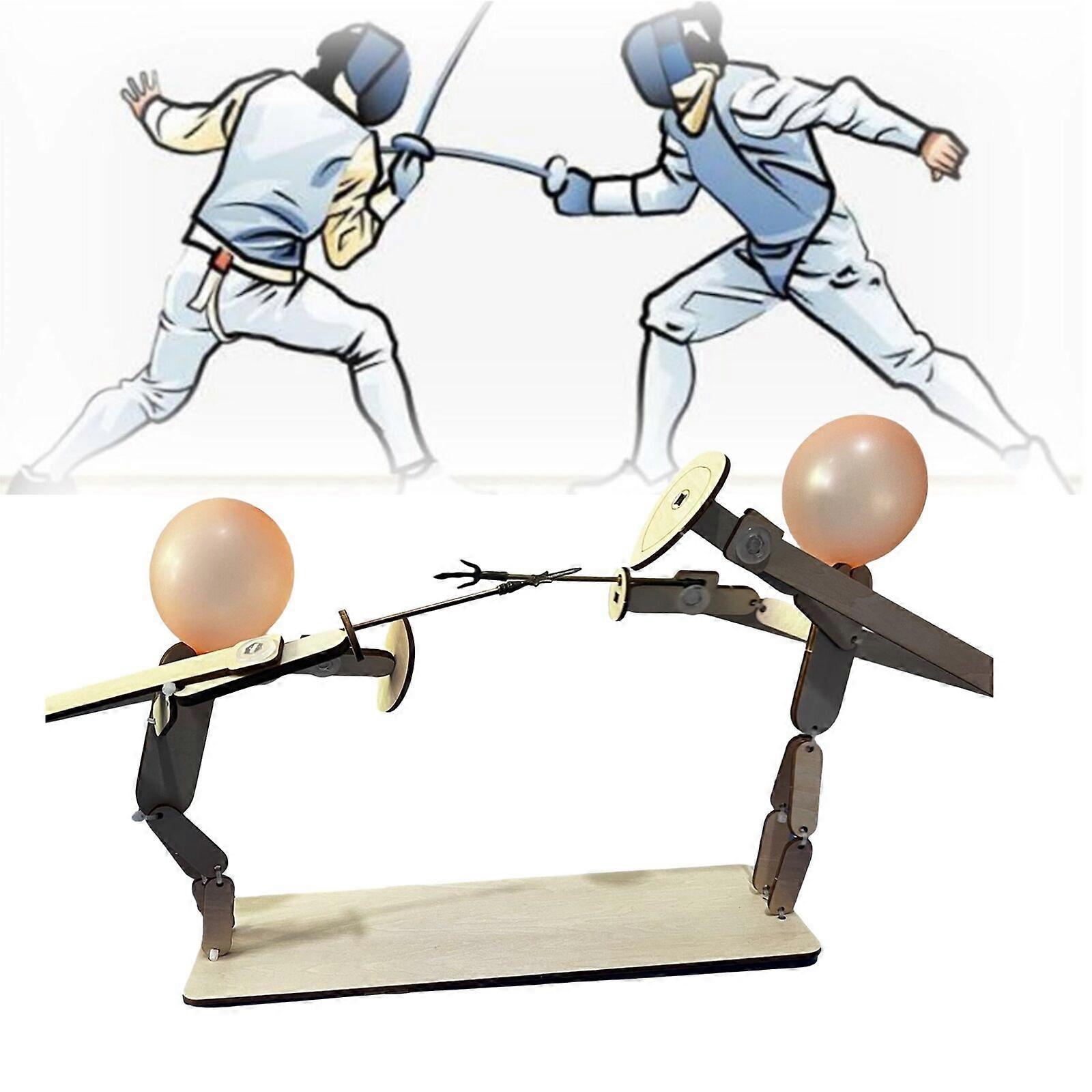 Kétjátékos Balloon Bamboo Man Battle Felnőttek és Család,100% Új