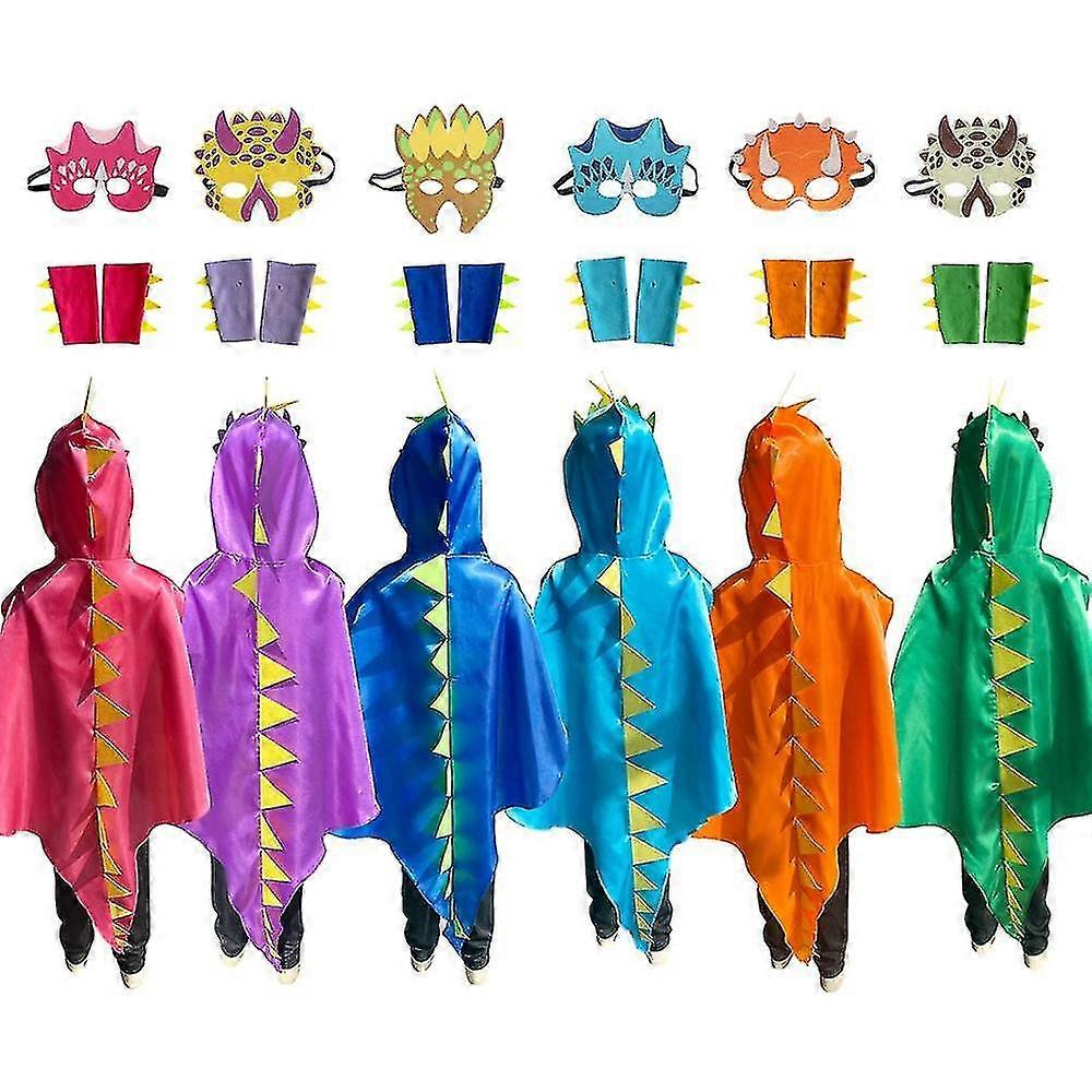 ديناصور زي كيب الطفل زي التنين اللباس الفتيات الأولاد هالوين زي لحفلة عيد ميلاد يخدم