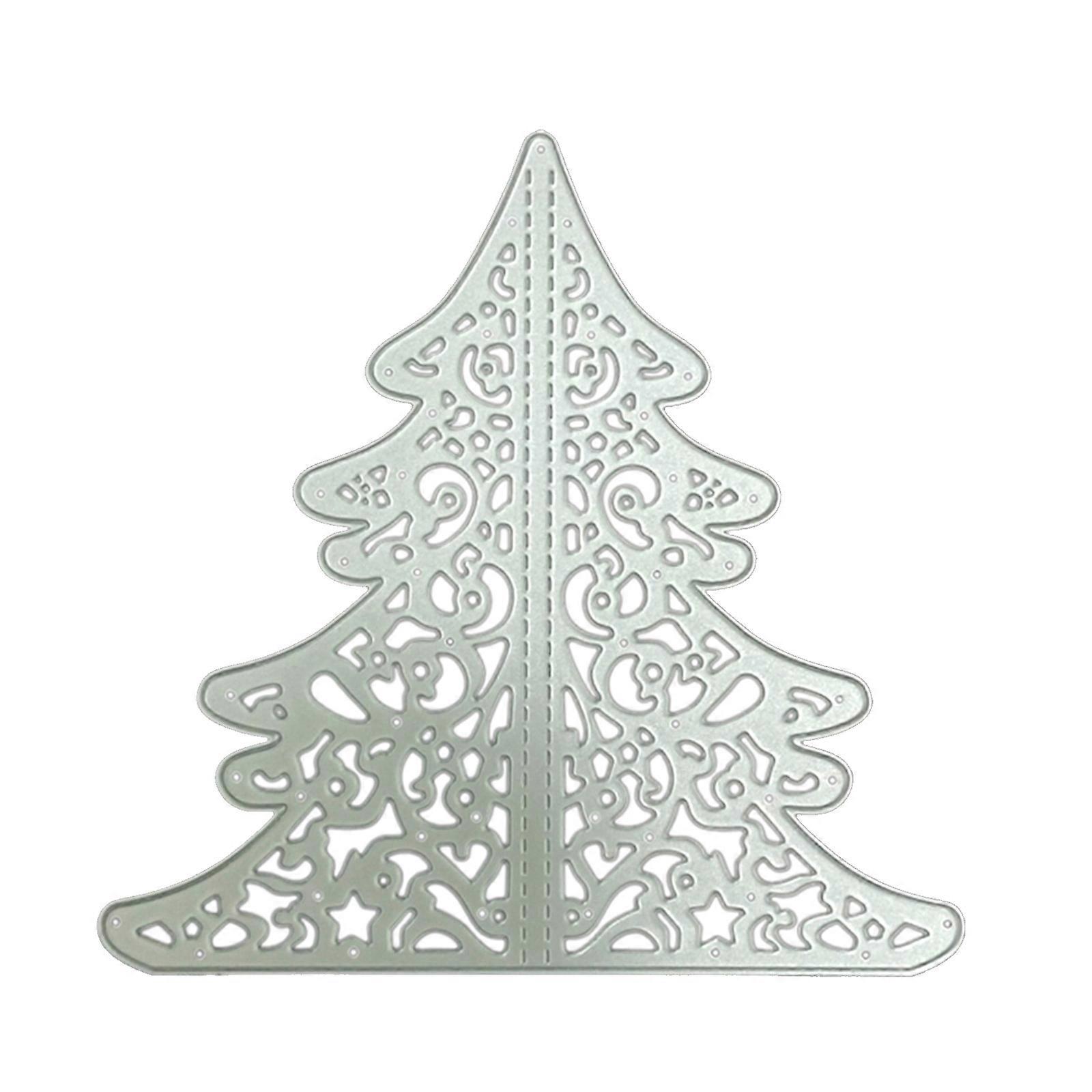 Christmas Tree Embossing Die Cuts for Xmas Gift Card Making DIY Scrapbooking