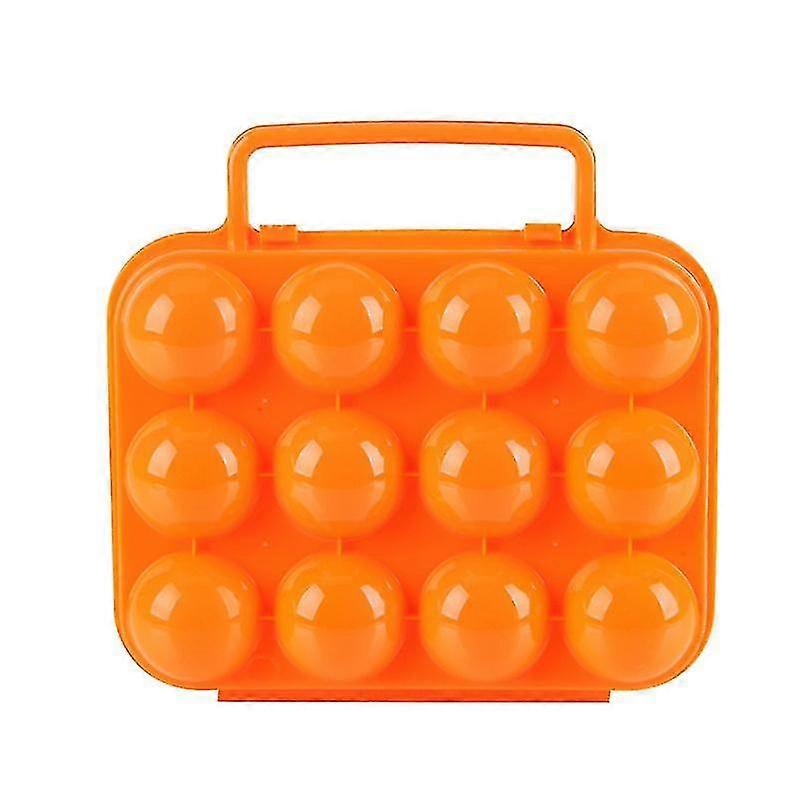12pcs Plastic Egg Storage Container