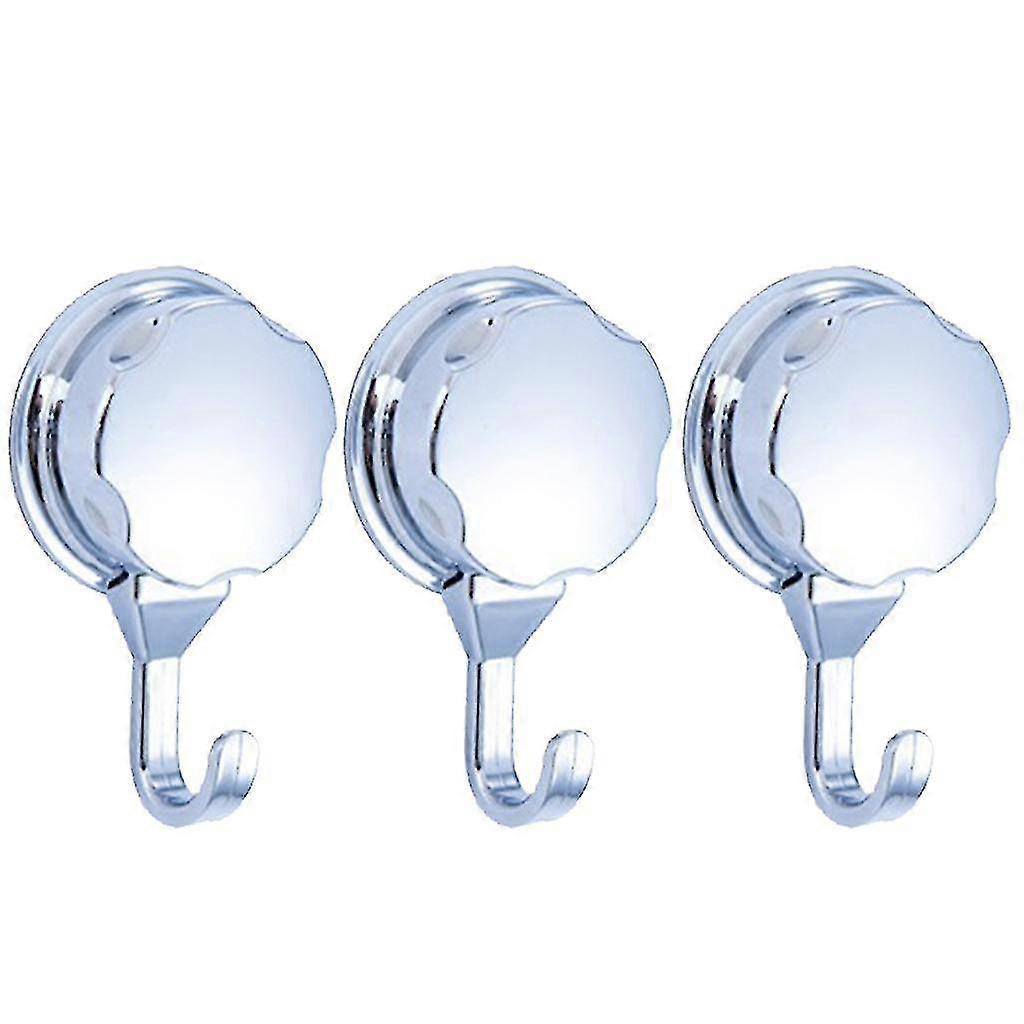 2024 Chrome Plated Bathroom Hook With Vacuum Suction Cup