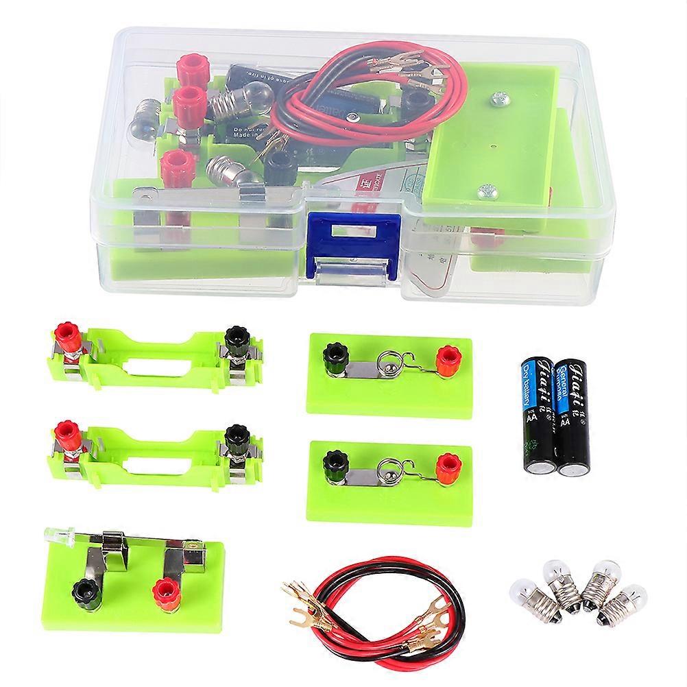 Educational Toys Physics Educational Model Basic Electricity Discovery Circuit Physics Battery Base