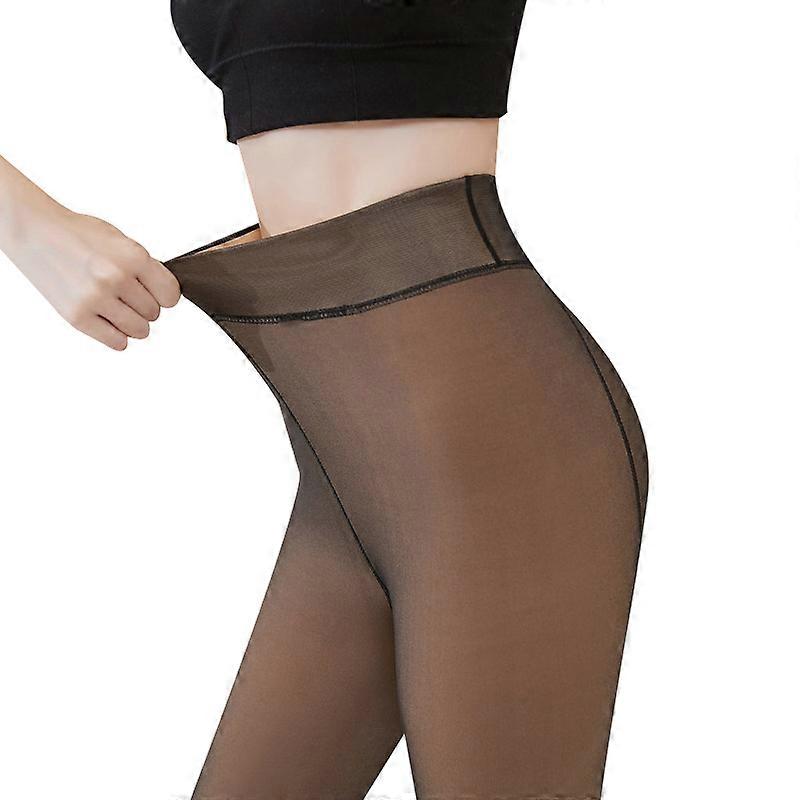 Women's Fleece Lined Tights Underwear Leggings Thermal Pants