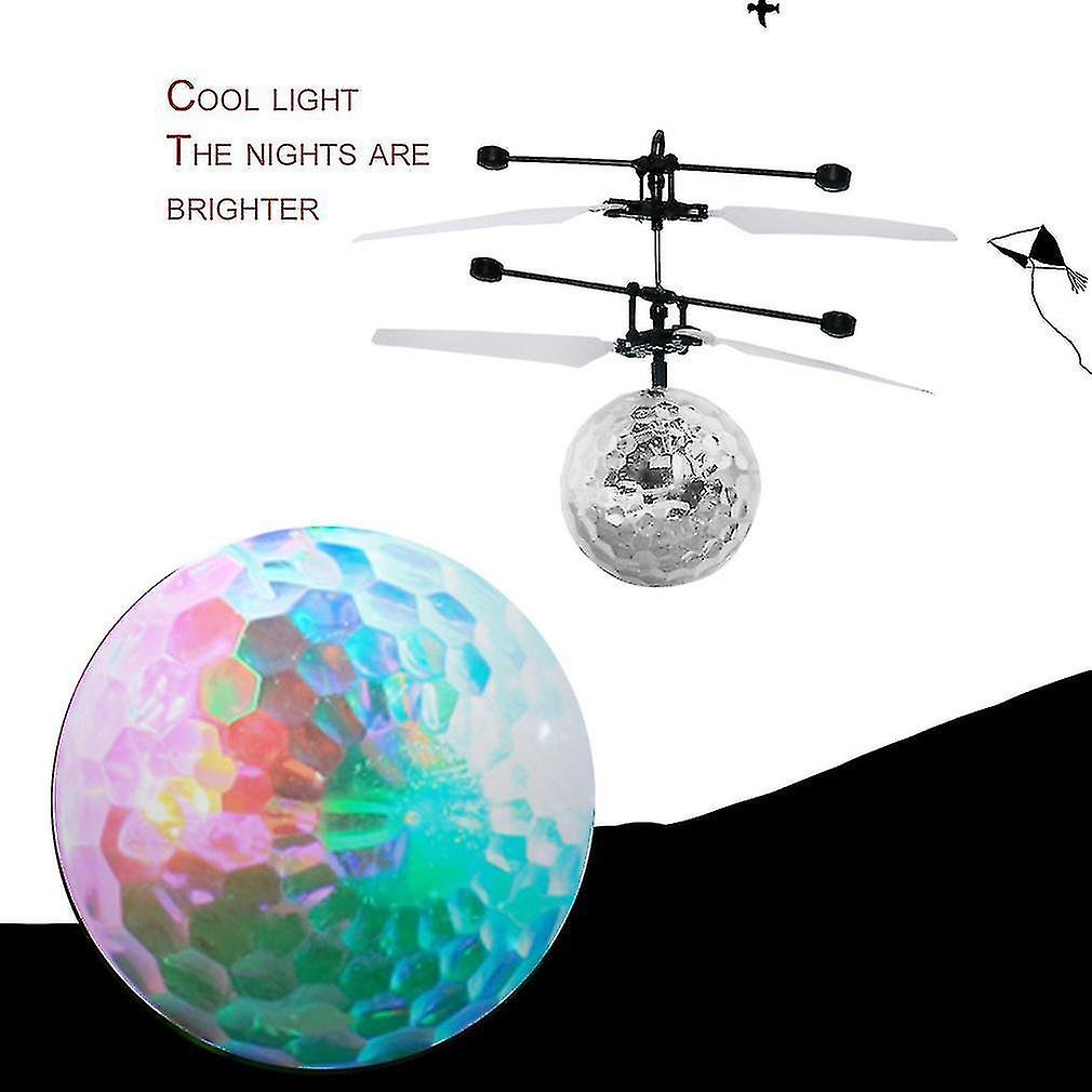 Remote Control Aircraft Infrared Induction With Crystal Ball Led Lighting