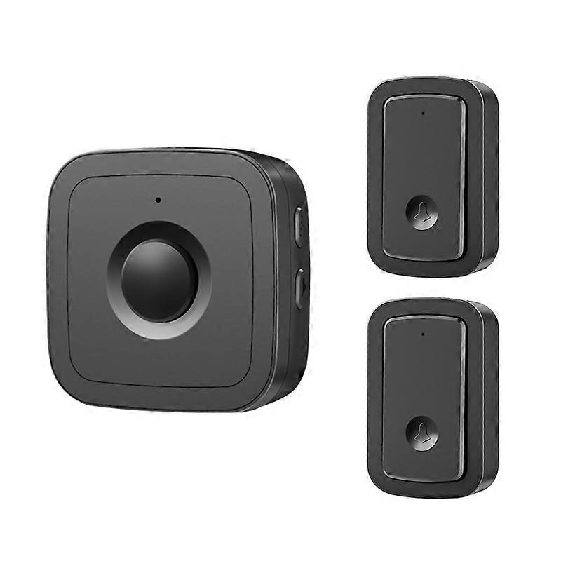 Smart Radio Doorbell Home Doorbell Two-To-One Receiver Without Battery Long-Distance Electronic Remote Control Doorbell