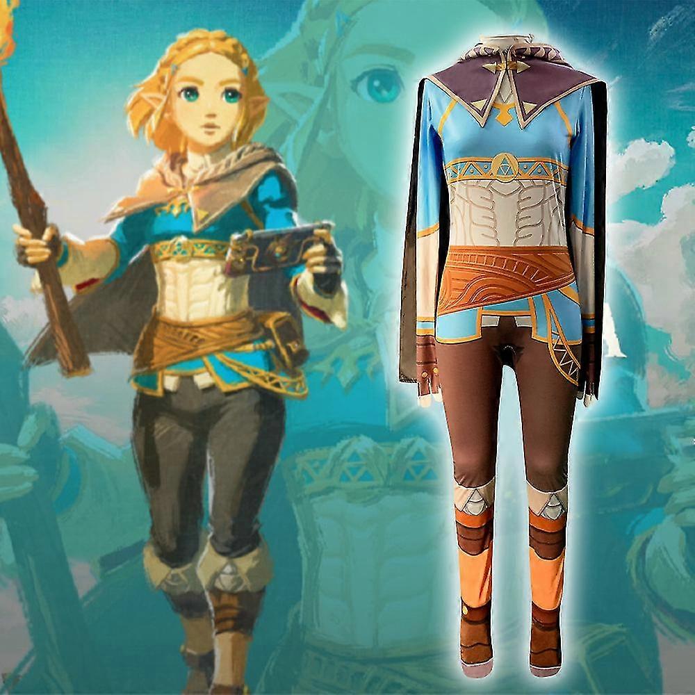 The Legend Of Zelda Princess Completo Natale Cosplay Costume Breath Of The Wild di alta qualità MTS M