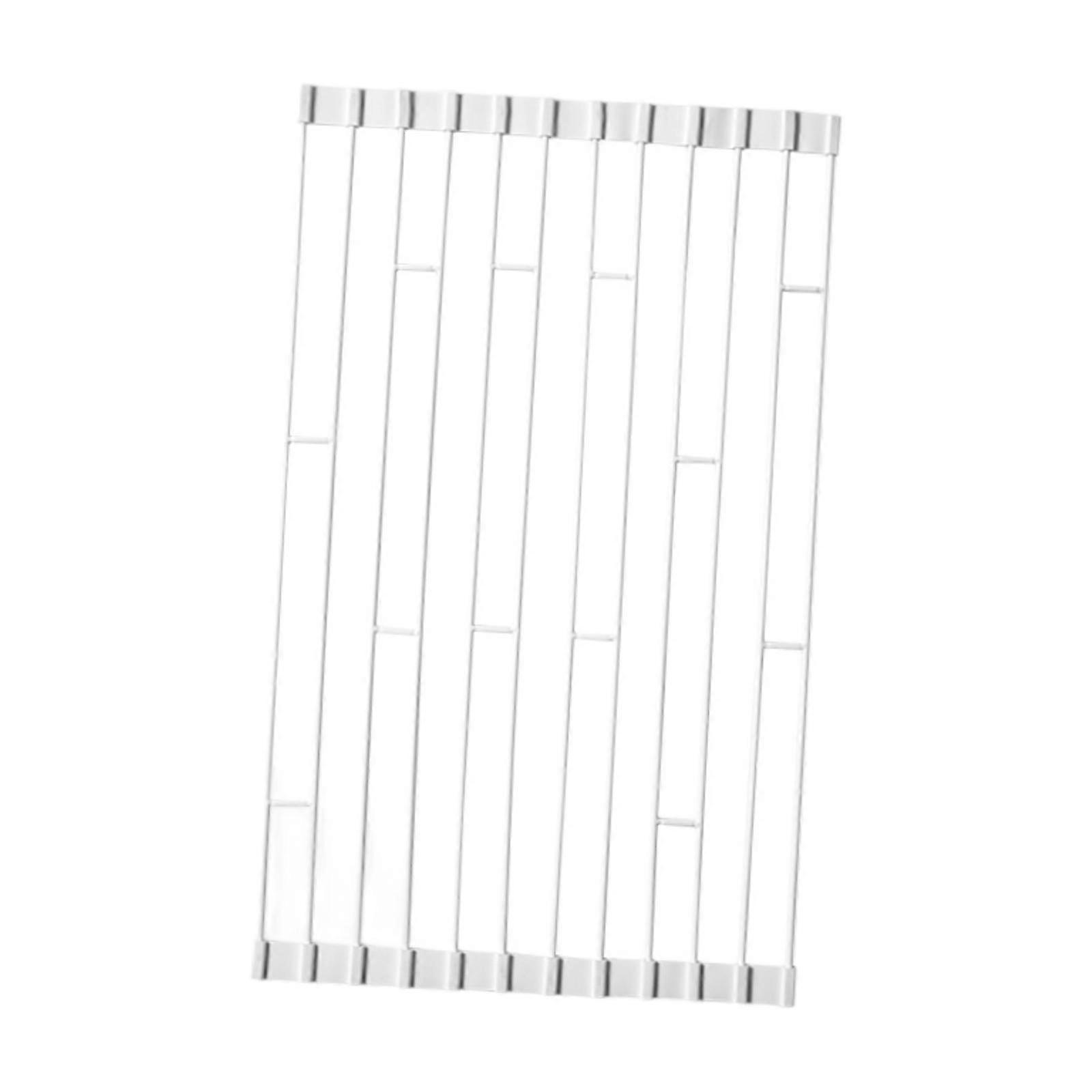 Roll up Dish Drying Rack Folded Dish Drainer for Apartment Bottles Tableware S