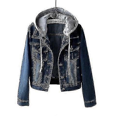 Damen Denim mit Kapuzenärmeln ET