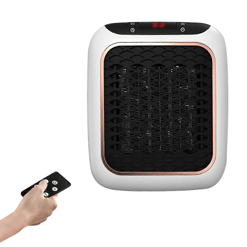Type B 1200W PTC Fast Heating Mini Wall Mounted Space Heater with Remote Control ( EU Plug )