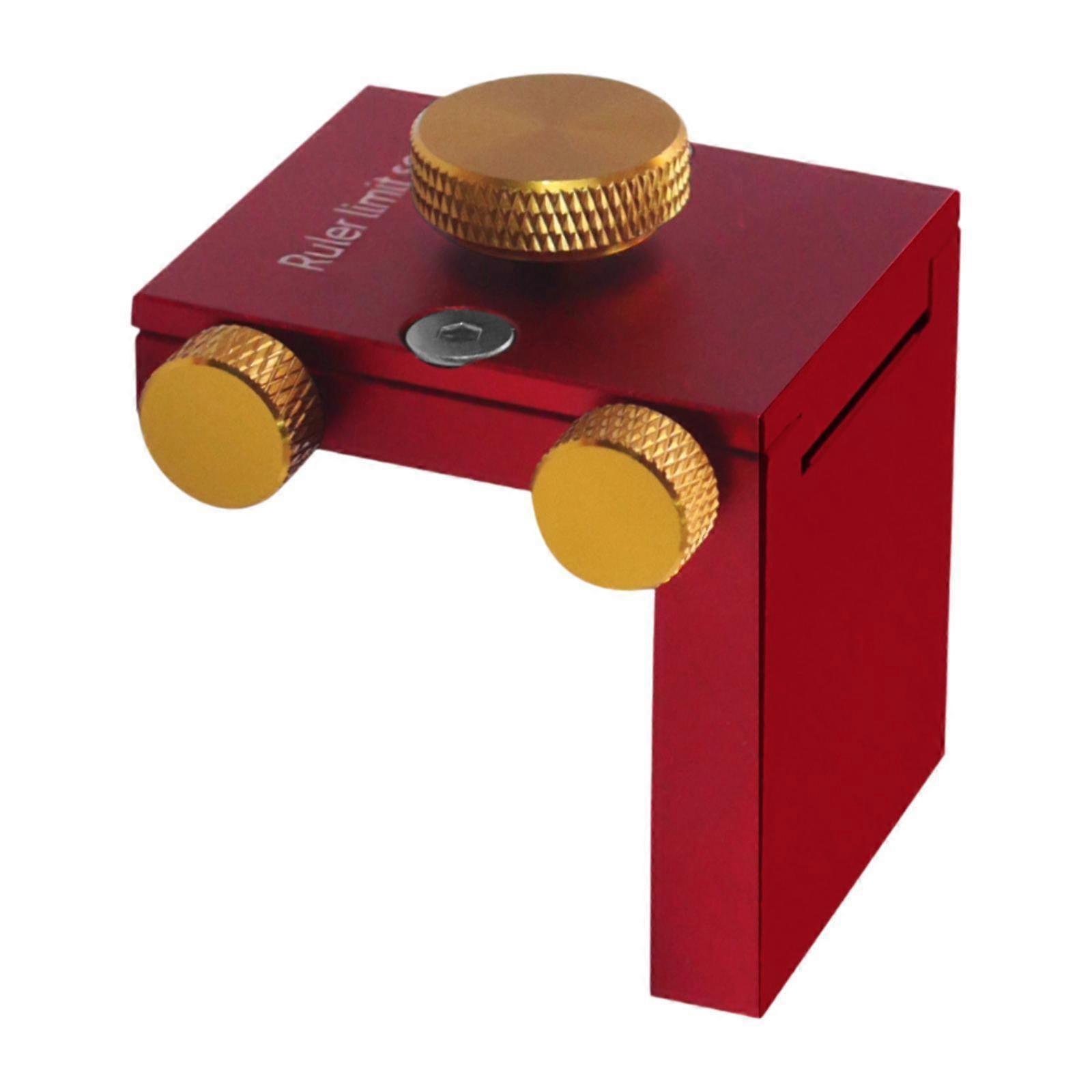 Woodworking Positioning Block Sturdy Parts Ruler Scribing Positioning Block