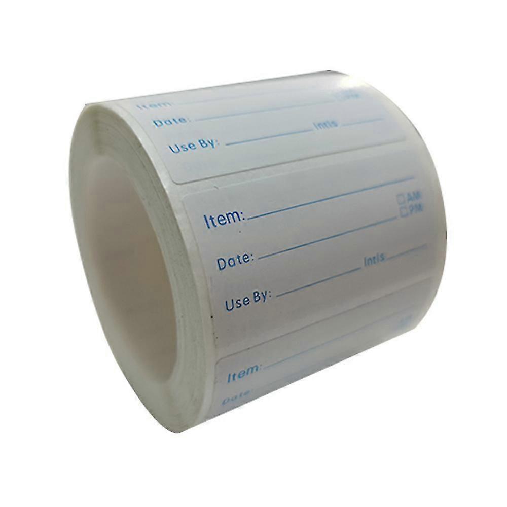 1 X 2 Inch e Kitchen Food Marking Date Label Stier - 500 Pcs
