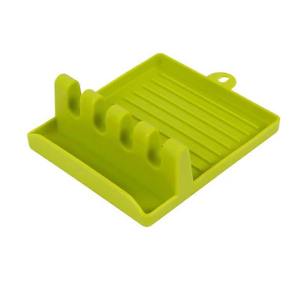 Multi-tray kitchen utensil rack with drip tray