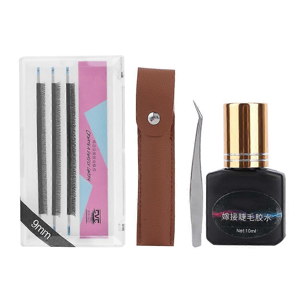 Professional Y-shape False Eyelashes Extension Kit Grafting Eyelash Tools