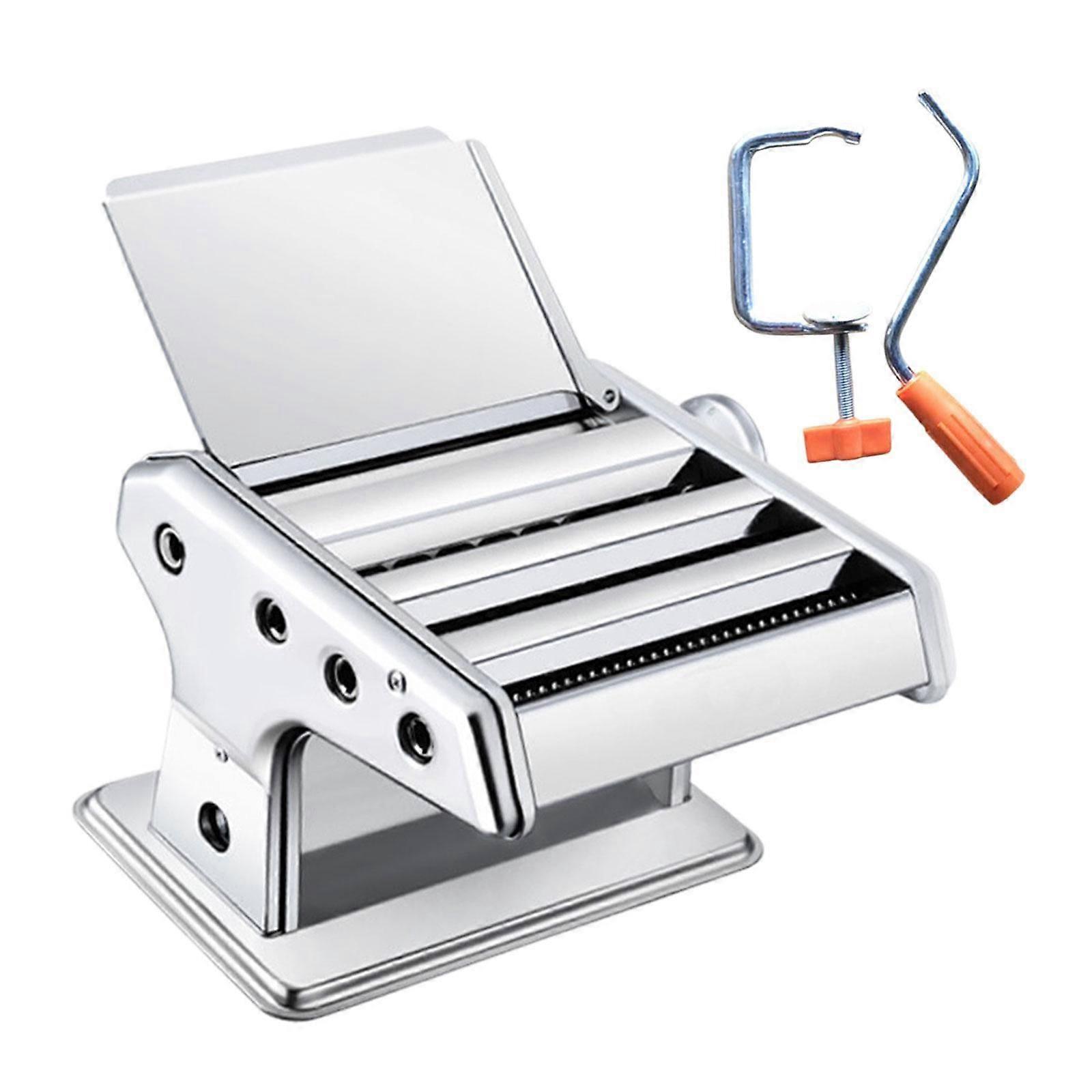 Noodles Maker Hand Crank Manual Pasta Maker Machine for Dumpling Skins Pasta