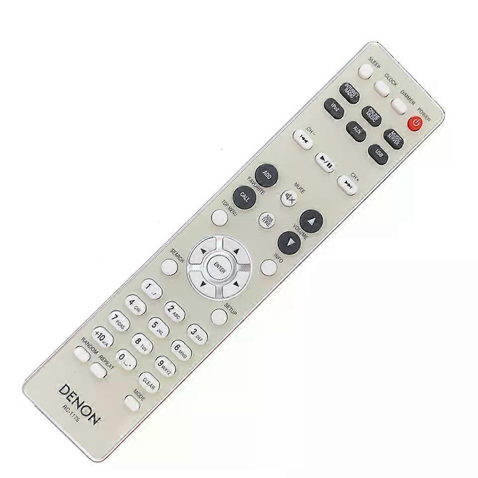 New RC-1175 Remote Control For DENON CD Receiver Audio AV AV-175 RCD-N5 DRA-N5