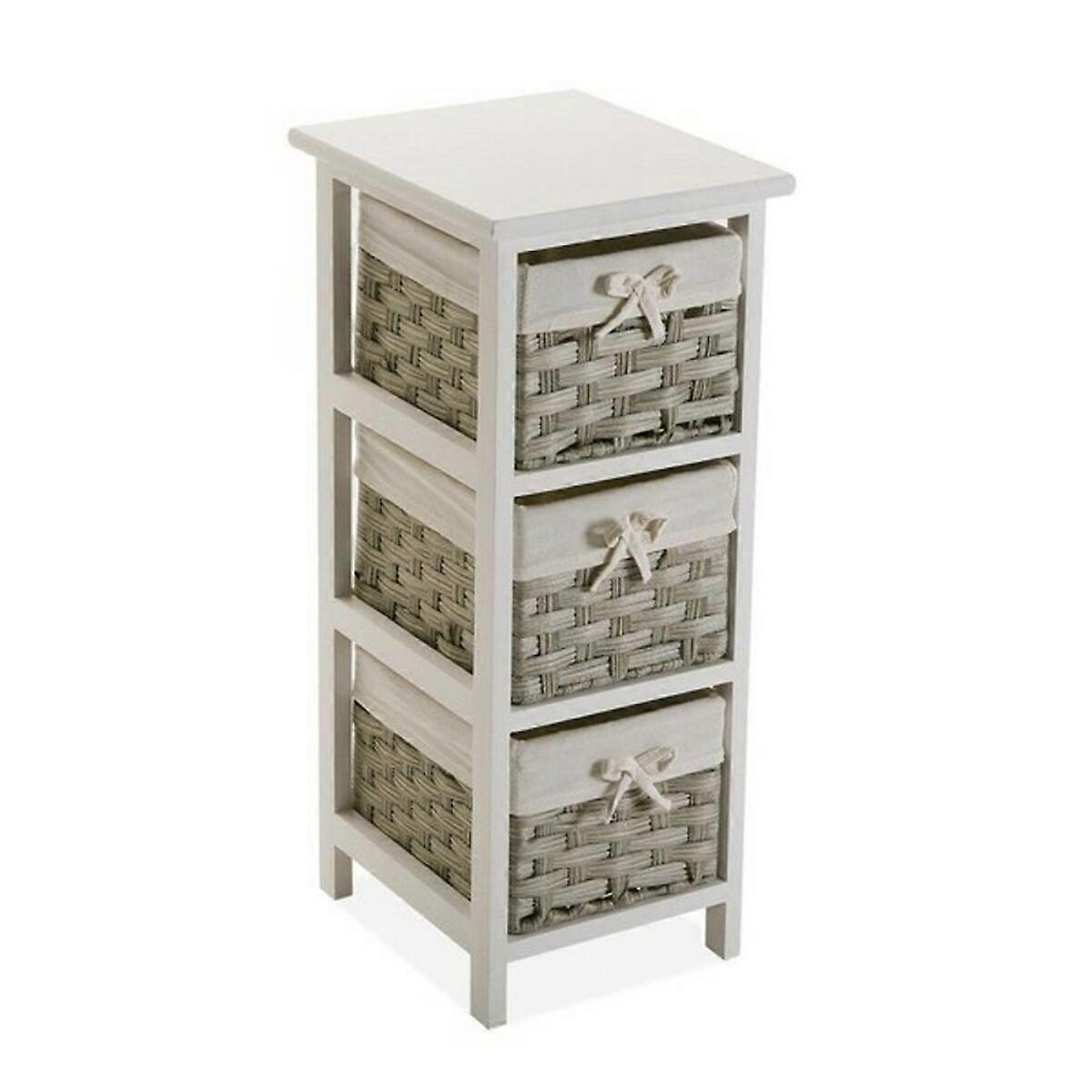多功能抽屉单元 Versa Pompei 29 x 62 x 25 cm 白色