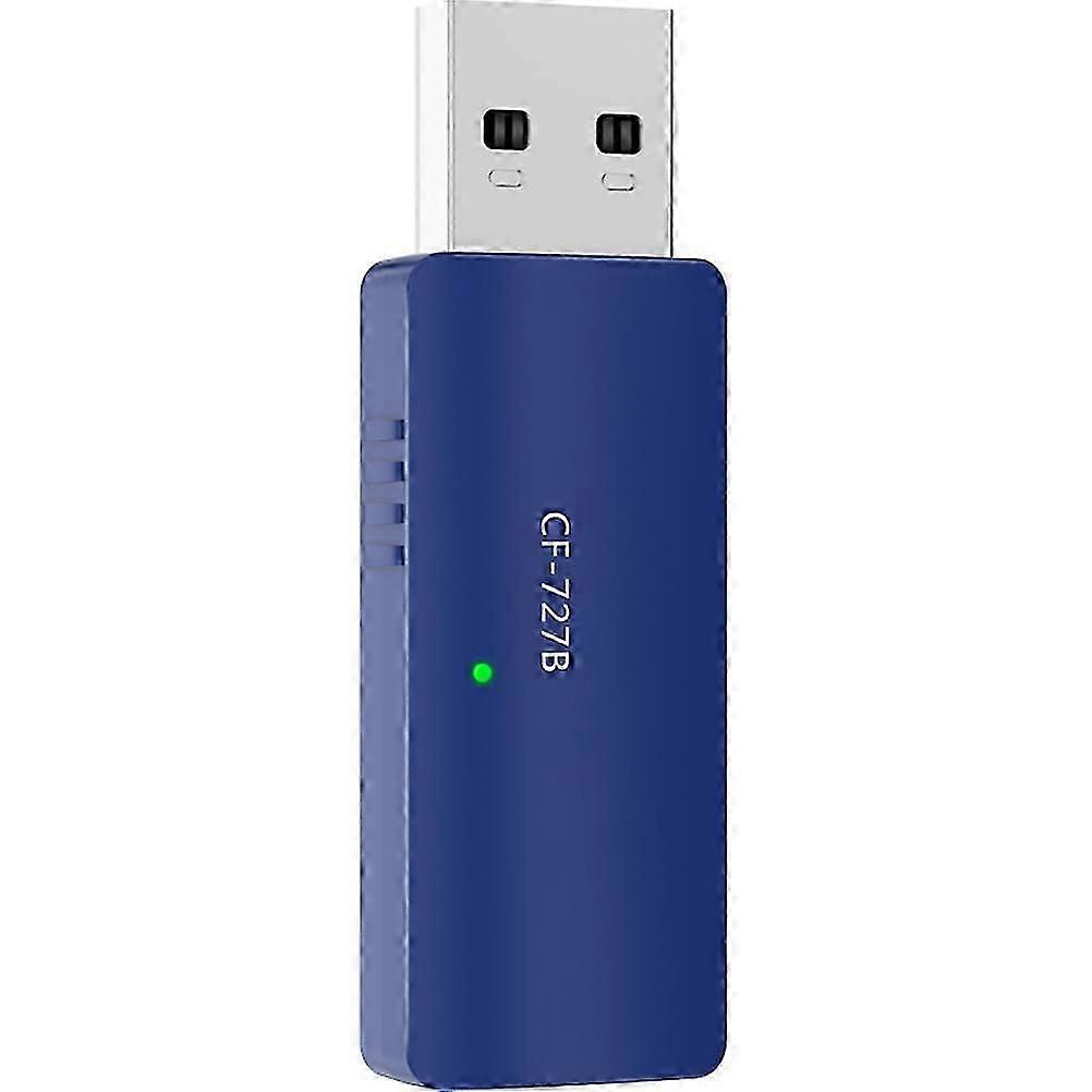 727b 5.8ghz 2.4ghz Dual Band Usb Wireless Adapter 1200m Wifi Bluetooth Network Card 2 In 1 Usb Computer Transmitter Receiver