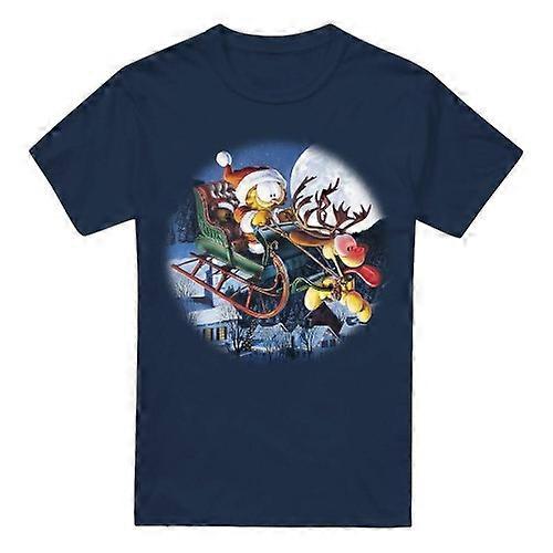 Garfield Mens Moonlight Ride T-Shirt
