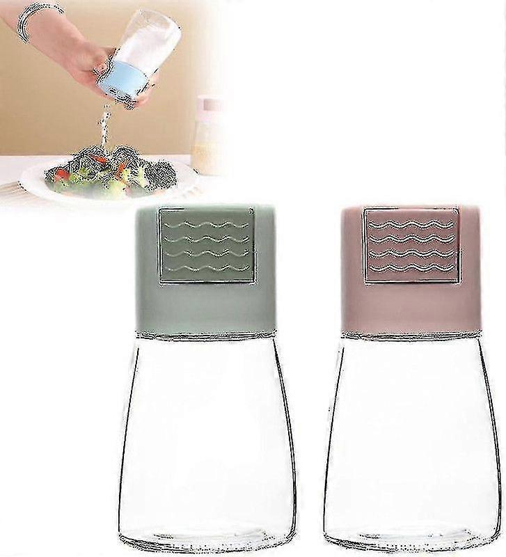 Conical Spice Bottle For Kitchen, Spice Bottle With Pressure Dosage, Salt And Pepper Shakers Precise Quantitative, Condiment Dispenser