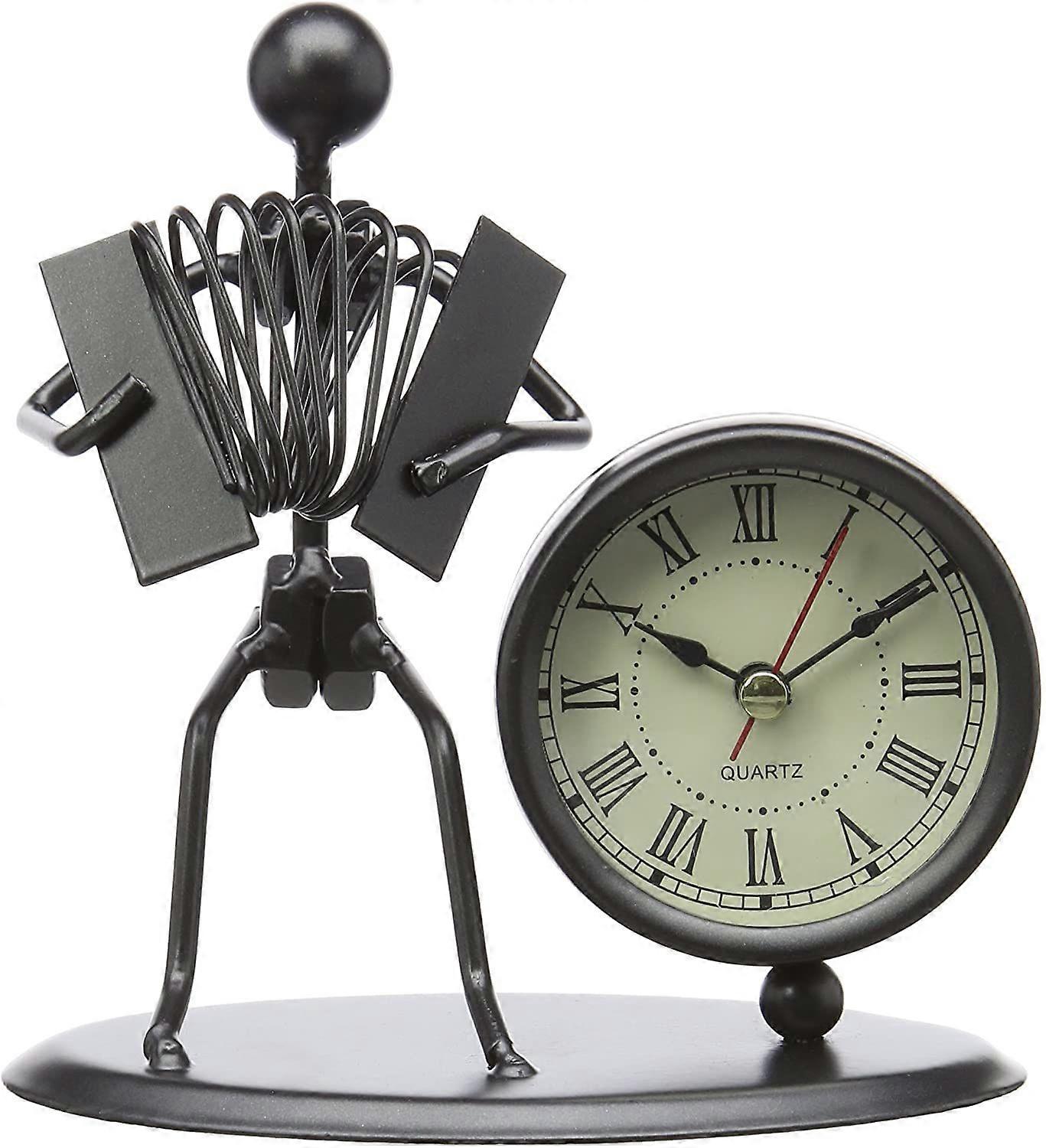 Sculpture with Clock (Accordion)