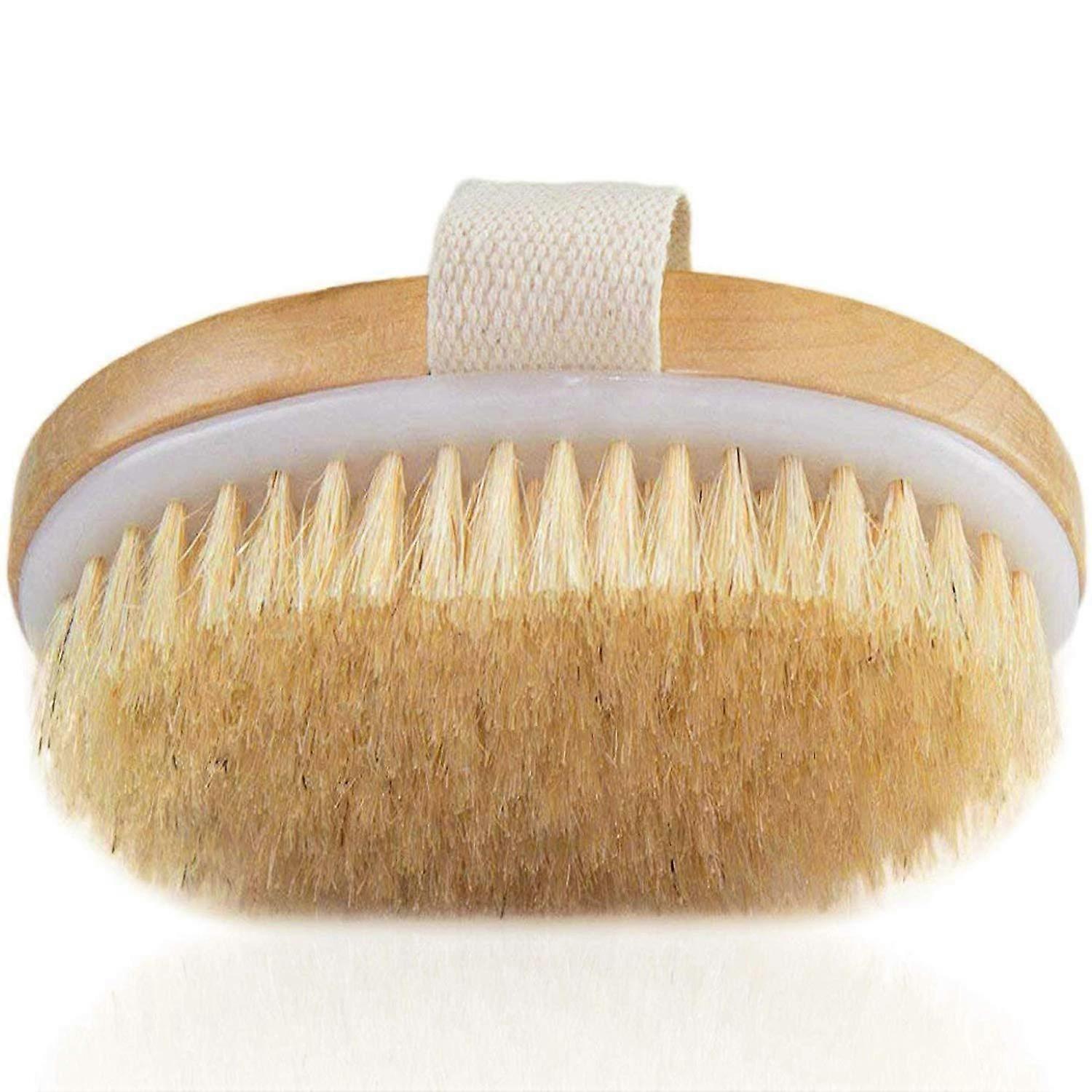 Natural Bristle Exfoliating Body Brush
